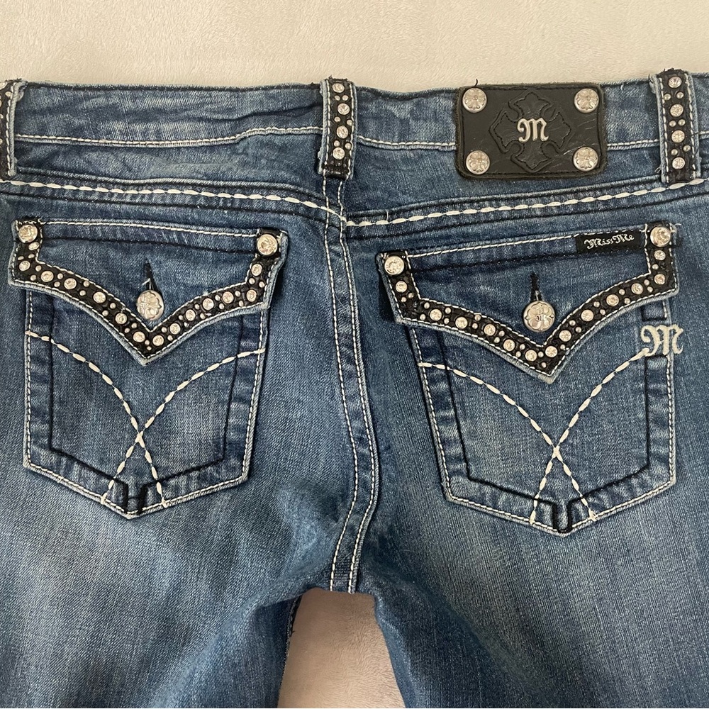 Miss Me 32 Jeans with Original Silver Accents